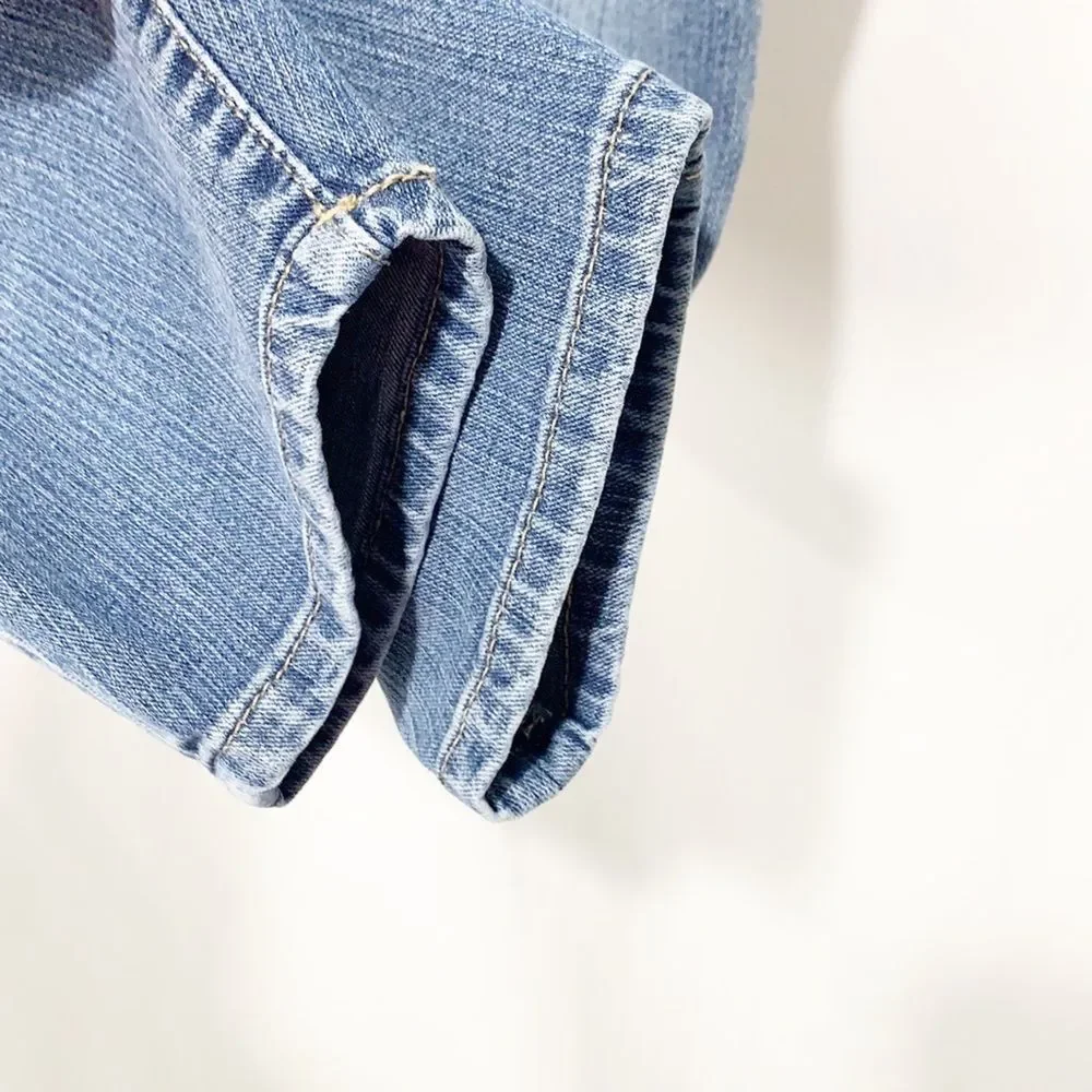 Torrid Distressed Ankle Skinny Jean Light Wash 18 - Picture 5 of 13